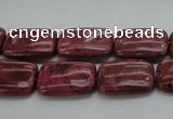 CRC823 15.5 inches 13*18mm rectangle Brazilian rhodochrosite beads