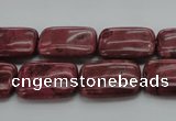 CRC824 15.5 inches 15*20mm rectangle Brazilian rhodochrosite beads