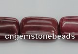 CRC825 15.5 inches 18*25mm rectangle Brazilian rhodochrosite beads