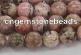 CRC904 15.5 inches 9mm round natural rhodochrosite beads