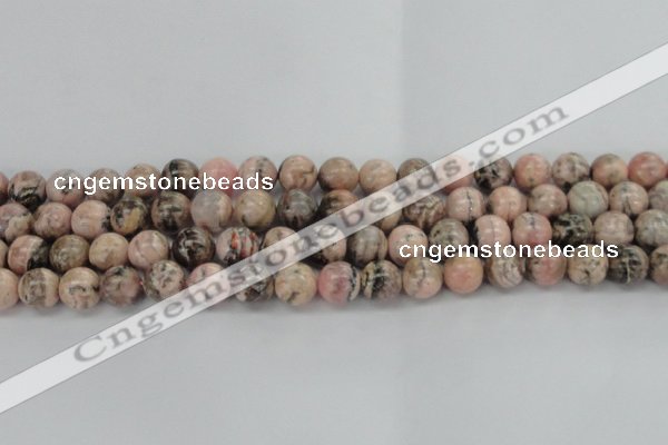 CRC905 15.5 inches 10mm round natural rhodochrosite beads