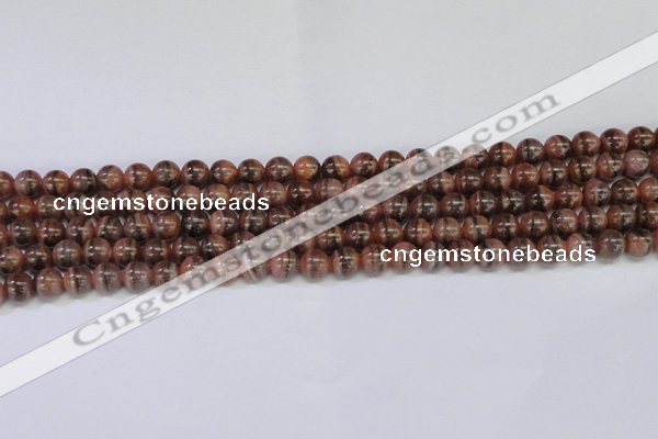 CRC914 15.5 inches 7mm round natural rhodochrosite beads