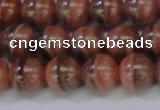 CRC916 15.5 inches 9mm round natural rhodochrosite beads