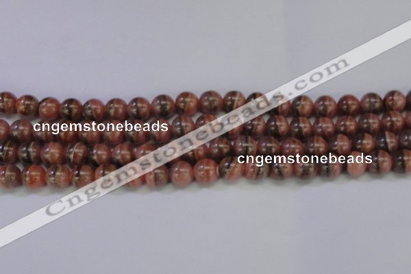 CRC916 15.5 inches 9mm round natural rhodochrosite beads