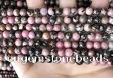 CRD351 15.5 inches 6mm round rhodonite beads wholesale