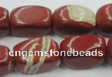 CRE21 16 inches 16*25mm nugget natural red jasper beads wholesale