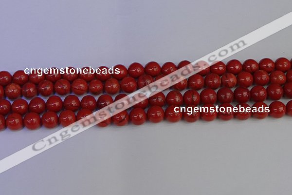 CRE312 15.5 inches 8mm round red jasper beads wholesale