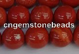 CRE314 15.5 inches 12mm round red jasper beads wholesale