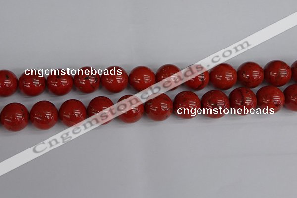 CRE315 15.5 inches 14mm round red jasper beads wholesale