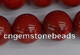 CRE317 15.5 inches 18mm round red jasper beads wholesale