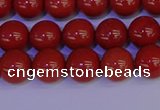 CRE322 15.5 inches 8mm round red jasper beads wholesale