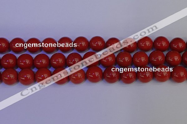 CRE327 15.5 inches 18mm round red jasper beads wholesale