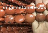 CRE65 15.5 inches 18*25mm - 20*25mm oval red jasper beads wholesale