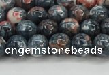 CRF331 15.5 inches 10mm round dyed rain flower stone beads wholesale