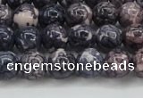 CRF337 15.5 inches 8mm round dyed rain flower stone beads wholesale