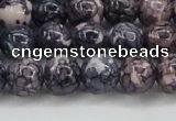 CRF338 15.5 inches 10mm round dyed rain flower stone beads wholesale