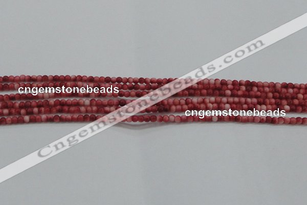 CRF426 15.5 inches 2mm round dyed rain flower stone beads wholesale