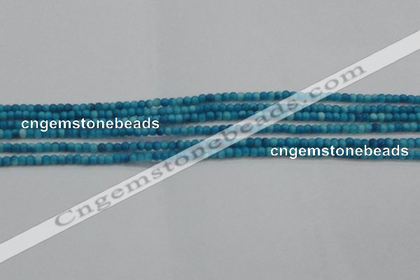 CRF428 15.5 inches 2mm round dyed rain flower stone beads wholesale