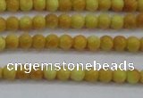 CRF436 15.5 inches 3mm round dyed rain flower stone beads wholesale