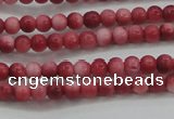 CRF438 15.5 inches 3mm round dyed rain flower stone beads wholesale