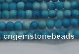 CRF440 15.5 inches 3mm round dyed rain flower stone beads wholesale