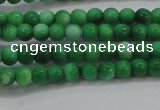 CRF441 15.5 inches 3mm round dyed rain flower stone beads wholesale