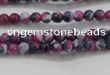 CRF447 15.5 inches 3mm round dyed rain flower stone beads wholesale