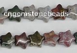 CRG09 15.5 inches 12*12mm star ocean agate gemstone beads wholesale