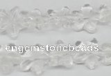 CRG14 15.5 inches 16*16mm star white crystal gemstone beads