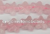 CRG25 15.5 inches 16*16mm star rose quartz gemstone beads wholesale