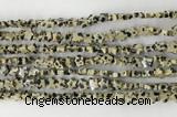 CRG31 15.5 inches 6mm flat star sesame jasper beads wholesale