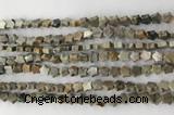 CRG35 15.5 inches 6mm flat star gemstone beads wholesale