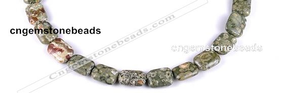 CRH07 different sizes rectangle natural rhyolite bead Wholesale