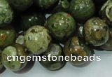 CRH112 15.5 inches 12mm round rhyolite beads wholesale