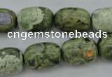 CRH127 15.5 inches 13*18mm drum rhyolite gemstone beads