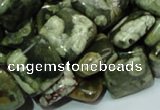 CRH18 15.5 inches 15*15mm square rhyolite beads wholesale