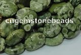 CRH43 15.5 inches 10*14mm oval rhyolite beads wholesale