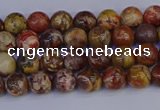 CRH500 15.5 inches 4mm round rhyolite gemstone beads wholesale