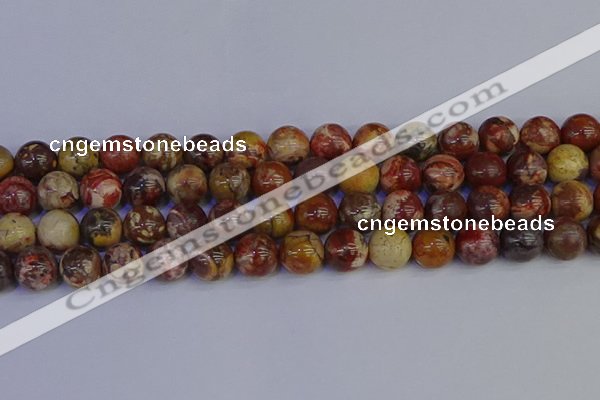 CRH505 15.5 inches 14mm round rhyolite gemstone beads wholesale