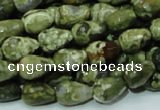 CRH64 15.5 inches 10*14mm faceted teardrop rhyolite beads wholesale