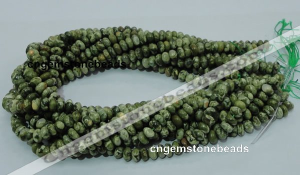 CRH95 15.5 inches 5*8mm rondelle rhyolite beads wholesale