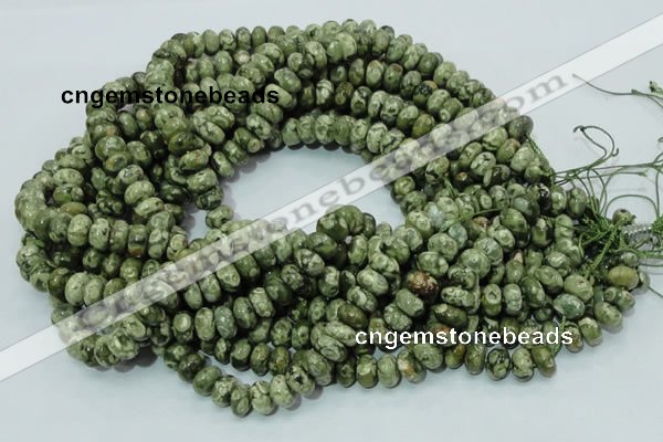 CRH96 15.5 inches 6*10mm rondelle rhyolite beads wholesale