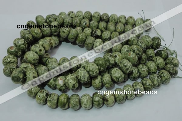 CRH97 15.5 inches 13*18mm rondelle rhyolite beads wholesale