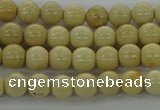 CRI200 15.5 inches 4mm round riverstone beads wholesale