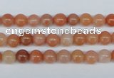 CRJ200 15.5 inches 6mm round natural red jade gemstone beads