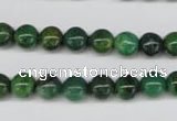 CRJ302 15.5 inches 8mm round African prase jasper beads wholesale