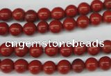 CRO06 15.5 inches 6mm round red jasper beads wholesale