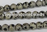 CRO101 15.5 inches 8mm round dalmatian jasper beads wholesale