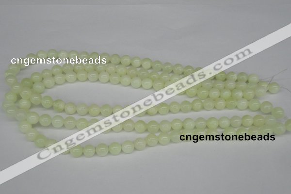 CRO110 15.5 inches 8mm round New jade beads wholesale