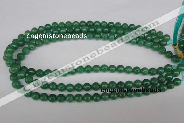 CRO113 15.5 inches 8mm round green aventurine beads wholesale